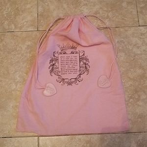 Juicy Couture dust bag